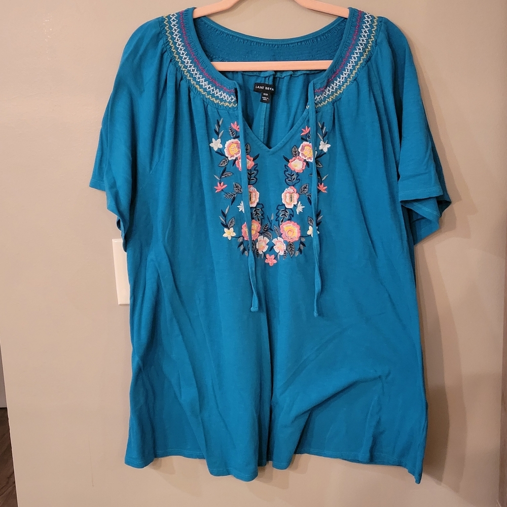 Lane Bryant Peasant Blouse